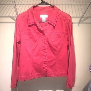 Susan Bristol Jacket - Pink - size 16